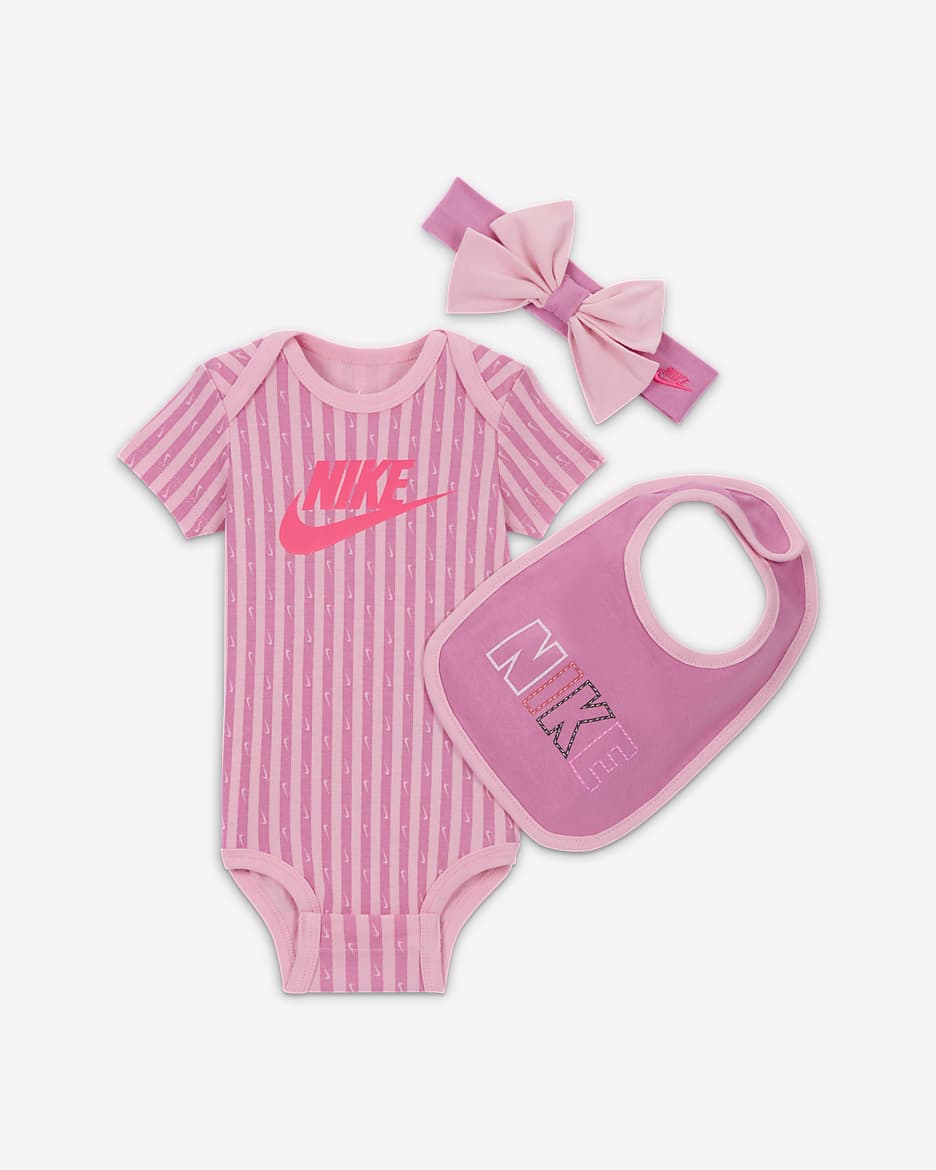 nike baby set pink